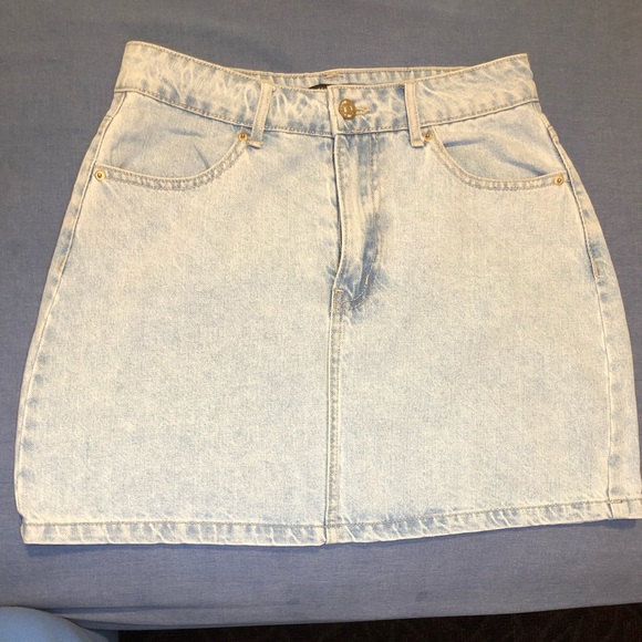 Jean Mini Skirt - Picture 1 of 2